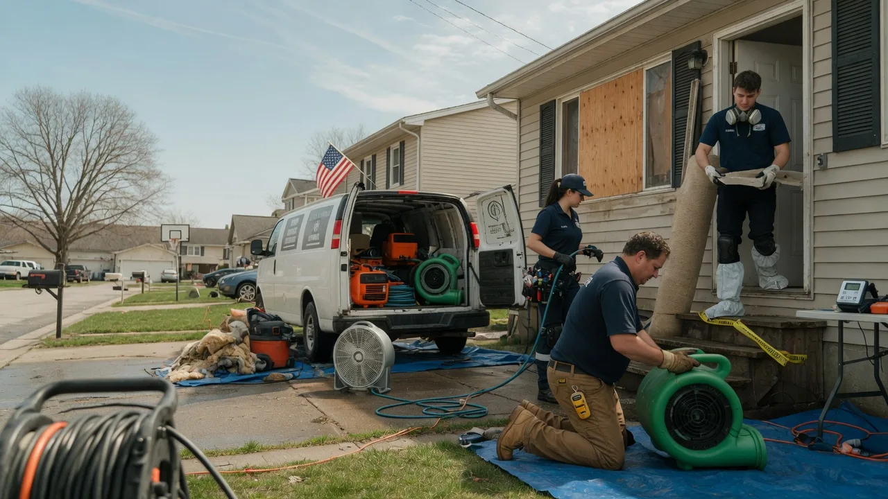 Water Damage Restoration in Belle Plaine, IA near me